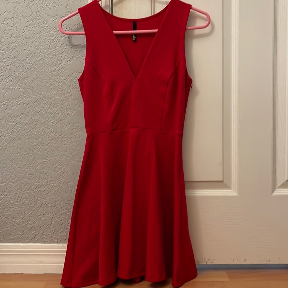 Red dress